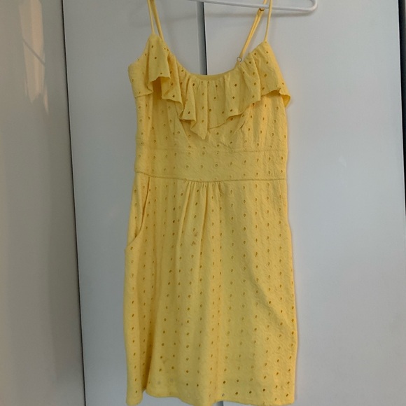 Lilly Pulitzer Yellow Eyelet Sundress - Picture 3 of 3